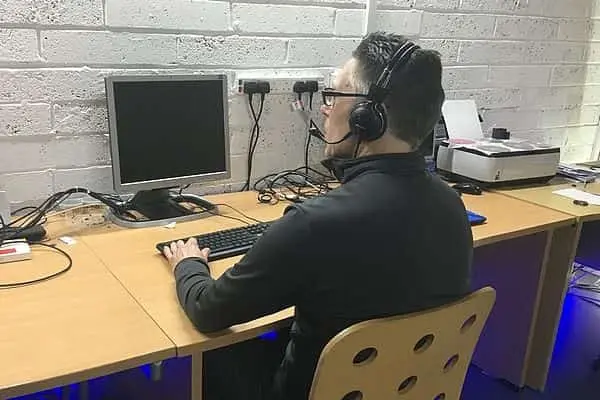 Support Technician on Remote Call